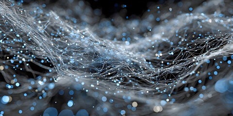 Digital Pulse: Mapping the Neural Web, ai generated.