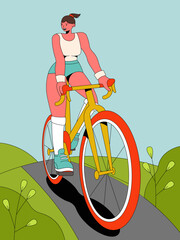 Spring Bloom &ndash; Outdoor Cycling