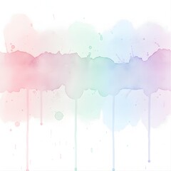 Soft Pastel Abstract Watercolor Background with Blush Pink and Lavender