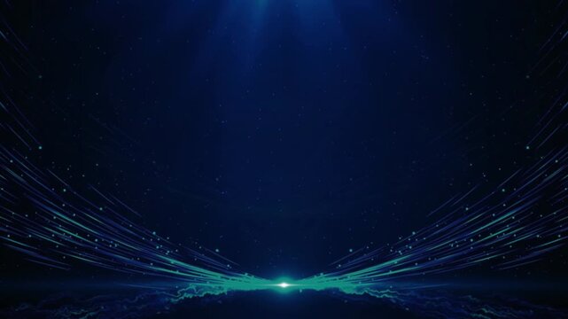 Alpha channel particle background where you can place a text effect in the middle.