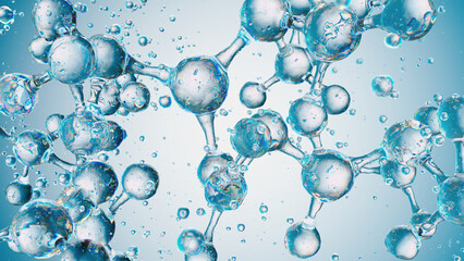 Embracing the Fluidity: A Closer Look at Water Molecules and Bubbles
