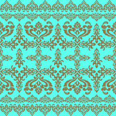 Classic Damask Seamless
Pattern - Vector Illustration for Elegant Textile
Design,Damask,Jacquard loom, Brocade, Satin weave,ethnic, geometric, textile, fabric, motif, retro, 