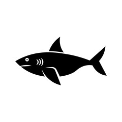 shark illustration icon graphic icon vector