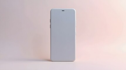 Sleek modern smartphone mockup for elegant tech branding and digital product presentations