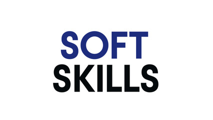 Soft Skills Title Header for Business and Career Development