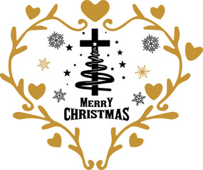 merry christmas svg