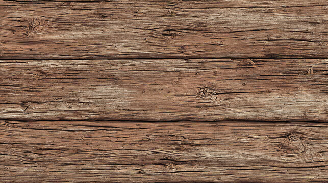 Weathered wooden texture, perfect for rustic designs. Showing detail of the surface, including the grain, knots, and imperfections