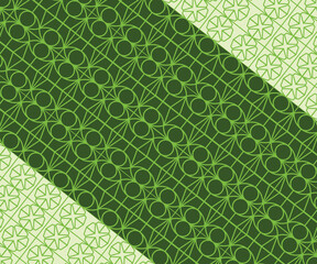 Nature-Inspired Abstract Seamless Vector Pattern with Soft Color Textures and Artistic Elements