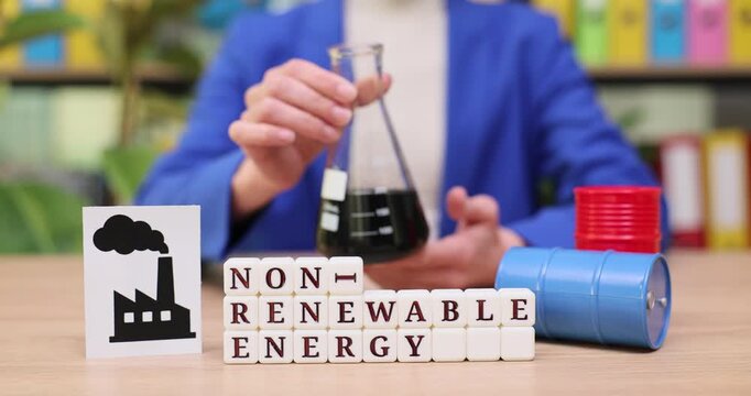 Exploring non-renewable energy and its impact through a hands-on experiment in a vibrant classroom setting