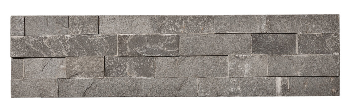 Modular gneiss wall cladding in light and dark gray&mdash;natural stone texture for modern rustic surfaces.