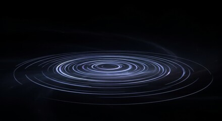 Expanding Light Rings in Space