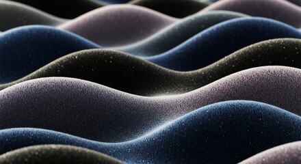 Slow Motion Velvet Waves Gliding