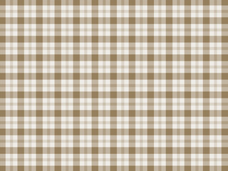 タータンチェック＿ブラウン