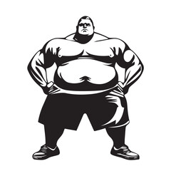 illustration of a cartoon man