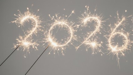 Sparkling 2026 - A Bright New Year Celebration.
