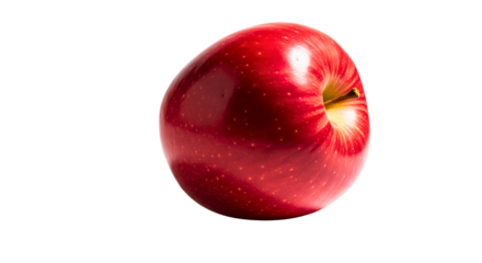 Red Apple Fresh Fruit Isolated PNG