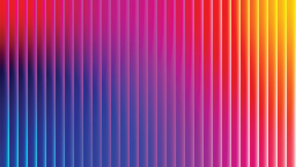 Obraz premium abstract gradient background with labeled simulation path and colorful vertical stripes from blue to yellow