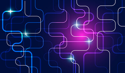 sfondo, linee intrecciate, percorsi, circuito, linee, hi tech, internet, comunicazione, grafica astratta