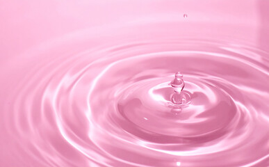 ピンクの水の背景