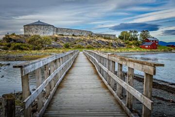 The Steinvikholm Castle in Skatval, Norway