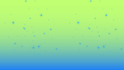 Vibrant greenish-yellow to blue gradient background with subtle celestial sparkles, creating a dynamic and ethereal abstract design element