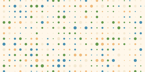 Modern multicolored dots. Abstract background for children's parties design