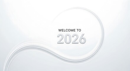 Welcome to the year two thousand and twenty six on white