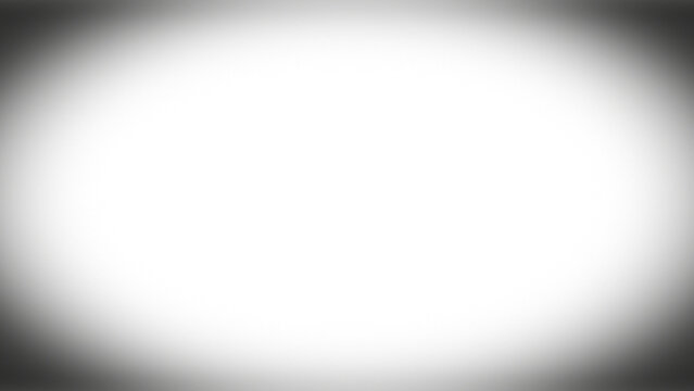 Abstract grey vignette element with transparent background