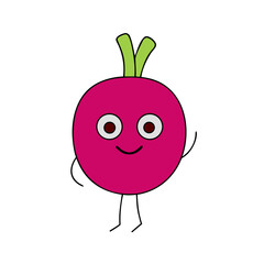 apple cartoon character