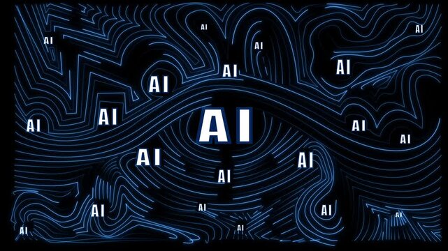 Computer chip with the words Quantum AI written on it. The chip is split in half. clean infographic: "Quantum + AI" with simplified q bit and processor symbols, futuristic UI, quantum ai development