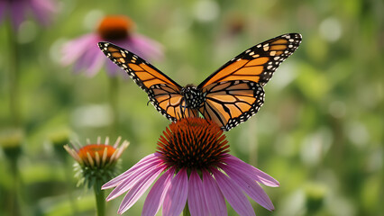 Fototapeta premium Monarch butterfly
