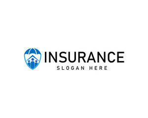 Family health insurance logo designs for medical protection