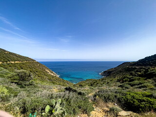 view of the coast of the sea