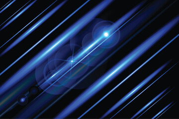 Golden transparent light lens flares streaks