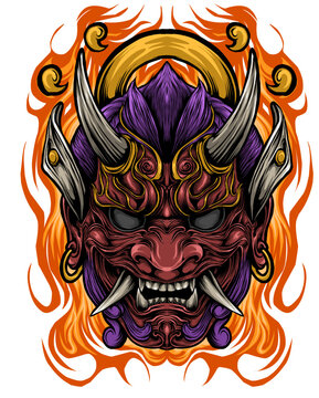 abstract background with skull