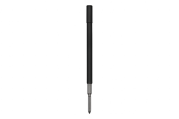 Ballpoint pen refill ink cartridge transparent background