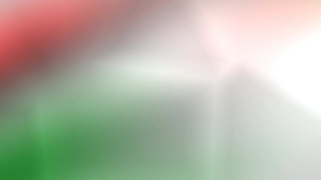 uae background featuring a gentle tricolor fade that merges red, white, and green into a calm, modern abstract design