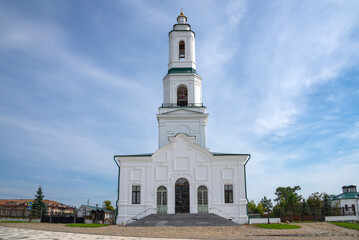 Fototapeta premium The ancient Church of Simeon and Anna. Sysert, Sverdlovsk region, Russia
