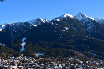 Seefeld in Tirol von oben
