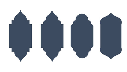  vector illustrations of traditional Middle Eastern lanterns © KaZu