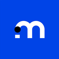 Modern Colorful Letter M Logo Design &ndash; Creative Simple Monogram Branding Symbol for Business, Startup, and Company Identity