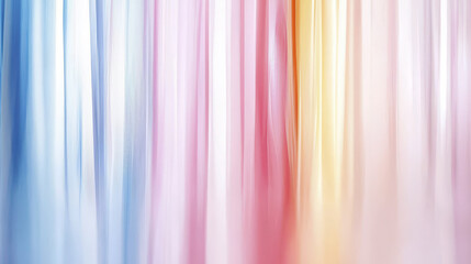 Obraz premium Bright and colorful gradient of soft pastel hues creating serene and uplifting atmosphere