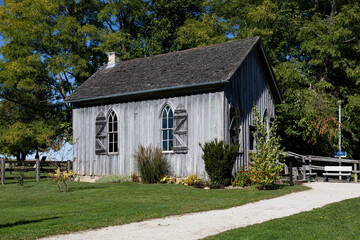Obraz premium Uncle Toms Cabin - Church/ Cemetery Dresden, Ontario Canada