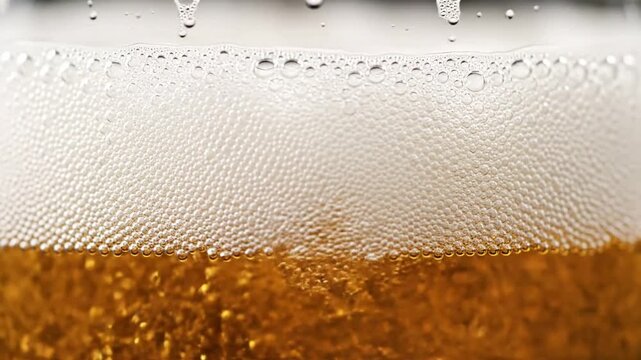 Bubbles Flicker & Pop Slowly with beer with bubbles moves in effect macro texture style featuring macro, pattern, motion, beer,
