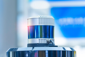 high definition Lidar and camera for self driving car sensor seen