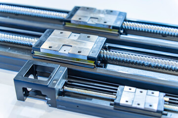 The lead screw shaft spare part of CNC machine