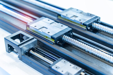 The lead screw shaft spare part of CNC machine