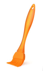 Orange kitchen silicone oil basting brush