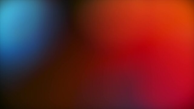 Gradient blur transitions in warm tones. Colors blend gently in an abstract flow perfect for relaxing backgrounds. 3D render animation.