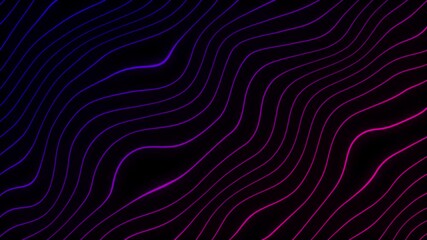 pink violet abstract animated moving liquid wavy lines pattern topographic contour map geographic geometric grid line art cartography video animation seamless loop motion graphics footage - Powered by Adobe